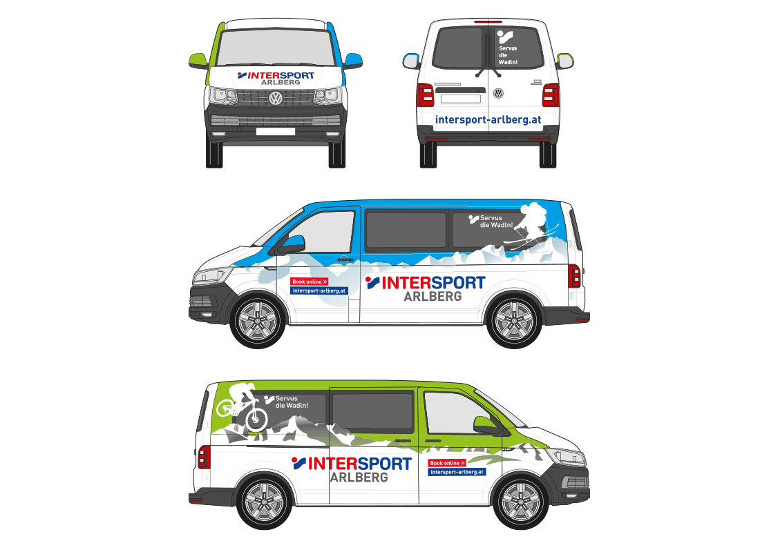 Branding VW Transporter T6 Caravelle